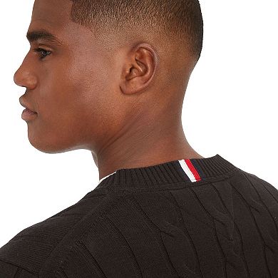 Men's Tommy Hilfiger Cable Knit Crewneck Sweater