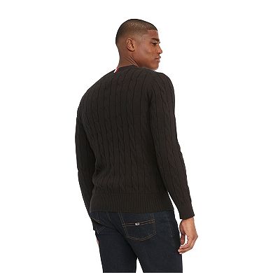 Men's Tommy Hilfiger Cable Knit Crewneck Sweater