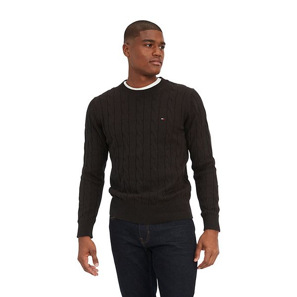 Men's Tommy Hilfiger Cable Knit Crewneck Sweater