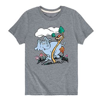 Boys 8-20 Dr. Seuss Horton Easter Eggs Graphic Tee