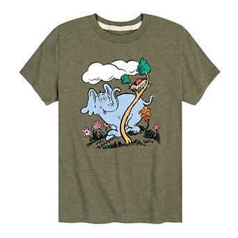 Boys 8-20 Dr. Seuss Horton Easter Eggs Graphic Tee