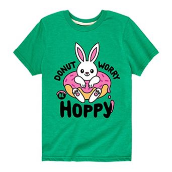 Boys 8-20 Donut Worry Be Hoppy Graphic Tee