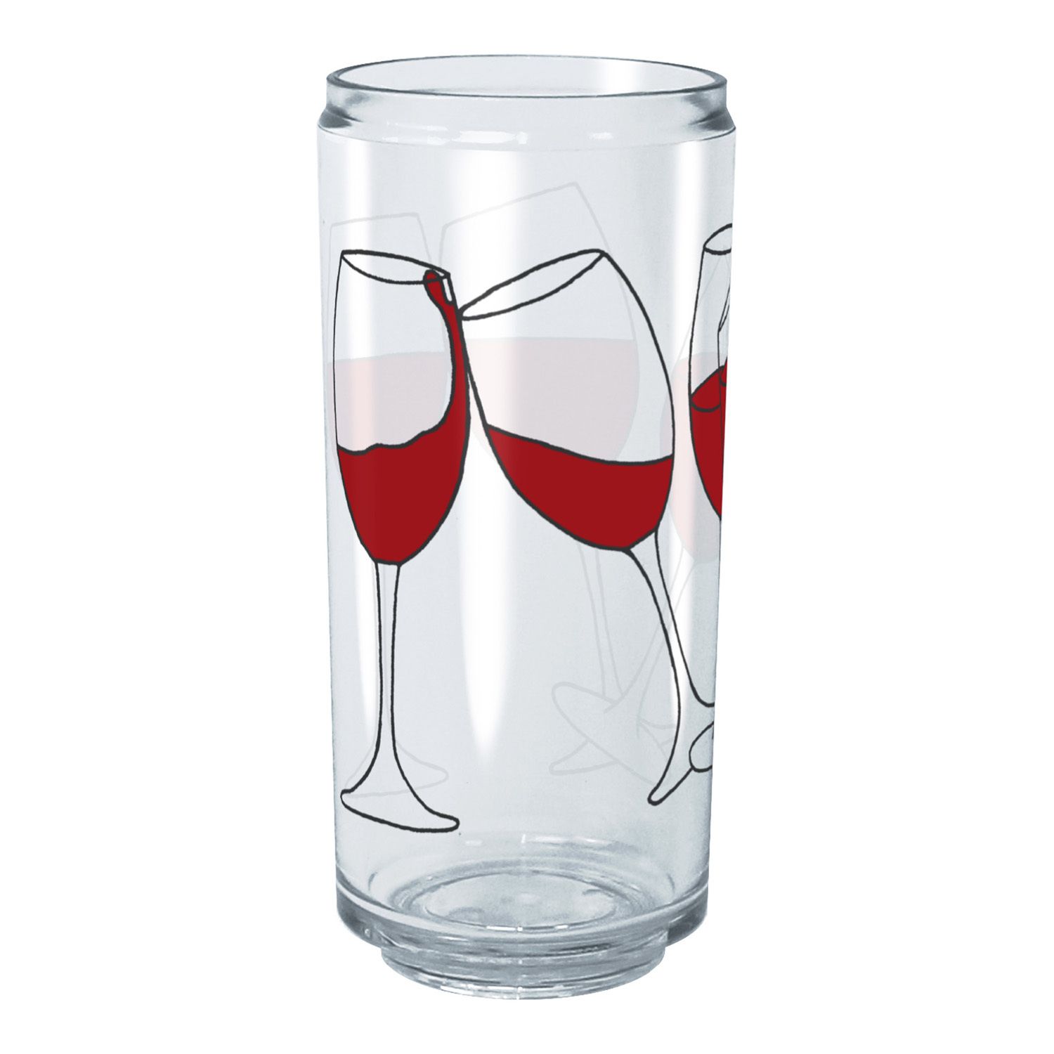 Juvale Stemmed Wine Glasses Set of 4 for Housewarming, Anniversary, Wedding (4.5 oz)