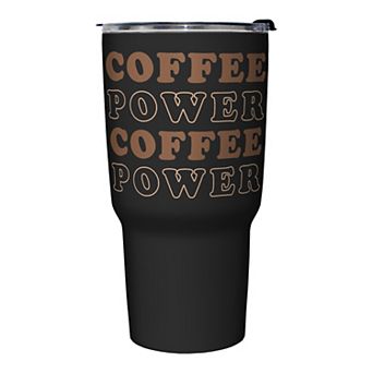 Coffe Power Lightning Stainless Steel Travel Mug