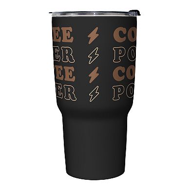 Coffe Power Lightning Stainless Steel Travel Mug