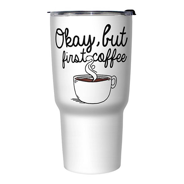 But First Coffee Stainless Steel Travel Mug 5527