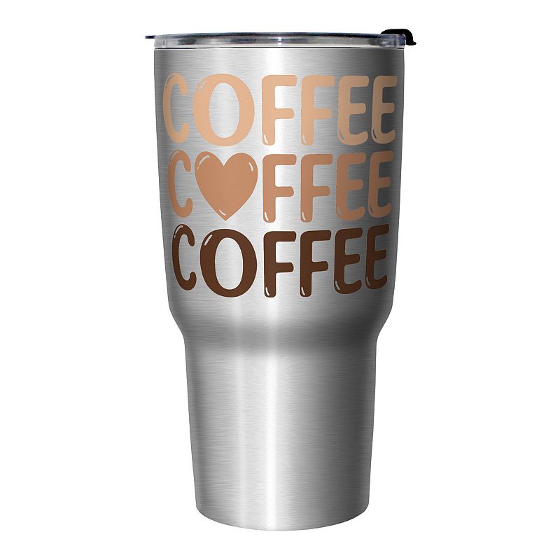 Travel Coffee Mug Ceramic with Funny Saying - $14.00