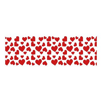 Valentines Red Heart Stainless Steel Travel Mug