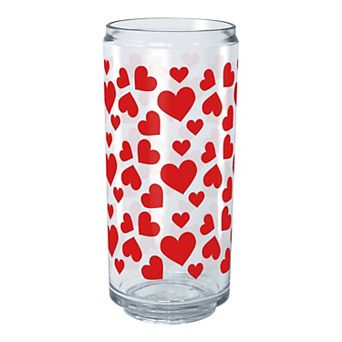 Valentines Red Heart Stainless Steel Water Bottle