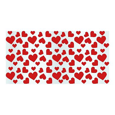 Valentines Red Heart Stainless Steel Water Bottle