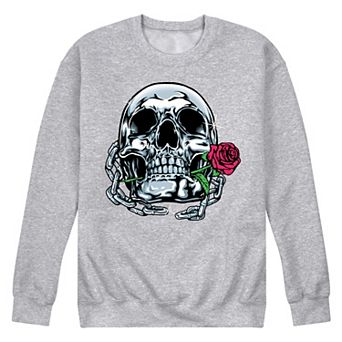 Men's Shiny Skull Sweatshirt