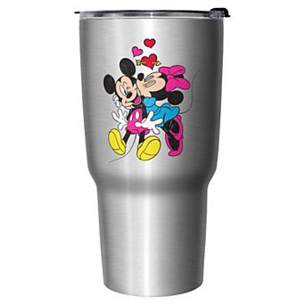 Mickey & Minnie Valentines Stainless Steel Travel Mug