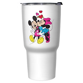 Mickey & Minnie Valentines Stainless Steel Travel Mug