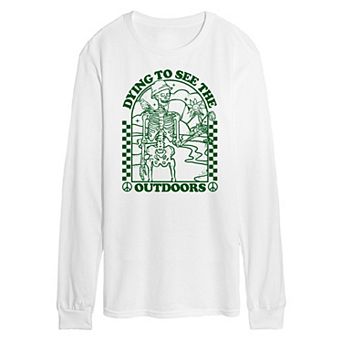 Men's Dying To See Outdoors Tee