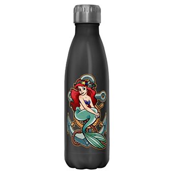 Little Mermaid Anchor Stainless Steel Water Bottle