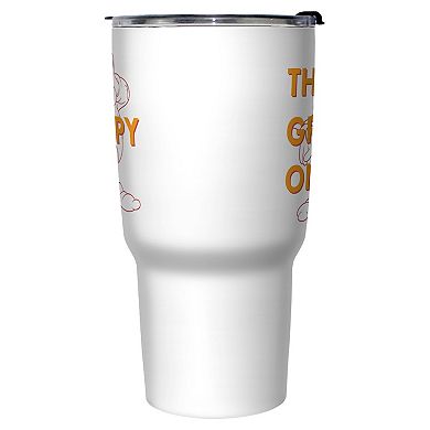 Snow White Grumpy Outlined Stainless Steel Travel Mug