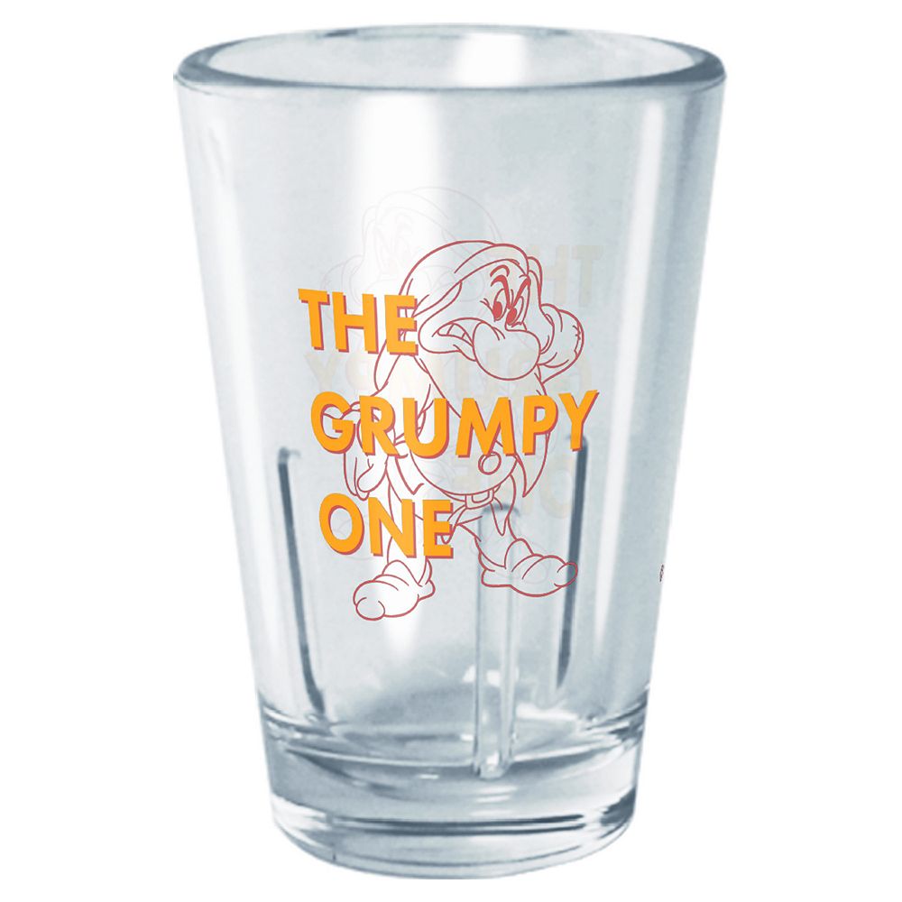 Snow White Grumpy Outlined Tritan Cup