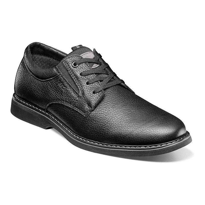 Nunn Bush® Otto Men's Leather Oxford Shoes, Size: 11 XW, Black
