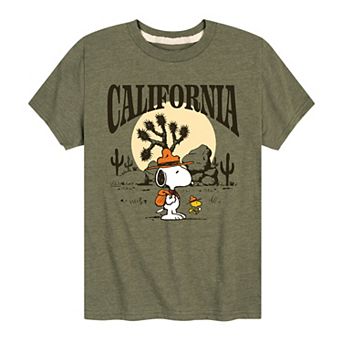 Boys 8-20 Peanuts California Graphic Tee