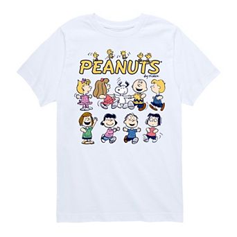 Boys 8-20 Peanuts Characters Graphic Tee