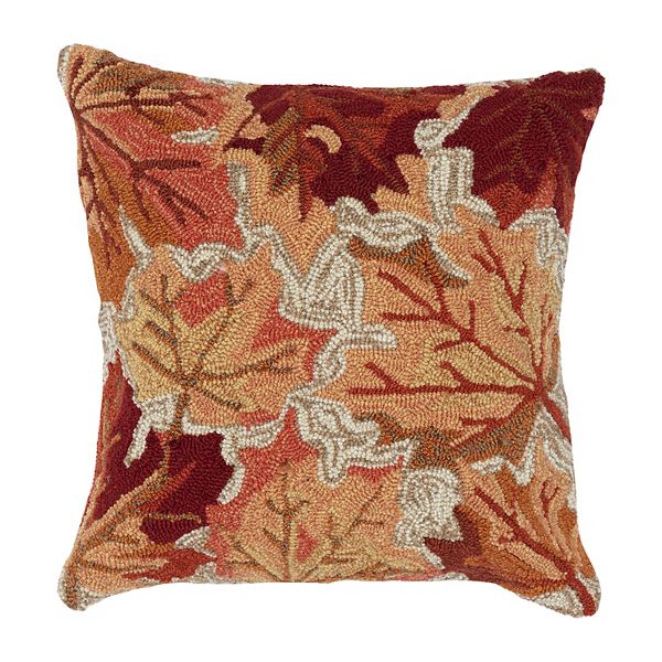 Liora Manne Frontporch Falling Leaves Indoor/Outdoor Pillow