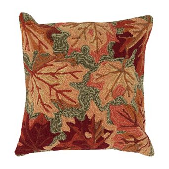 Liora Manne Frontporch Falling Leaves Indoor/Outdoor Pillow
