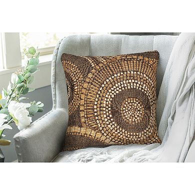 Liora Manne Marina Circles Indoor/Outdoor Pillow