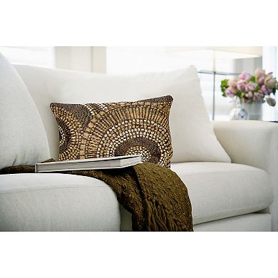 Liora Manne Marina Circles Indoor/Outdoor Pillow