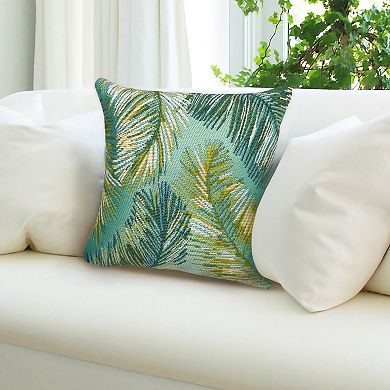 Liora Manne Marina Palm Border Indoor/Outdoor Pillow