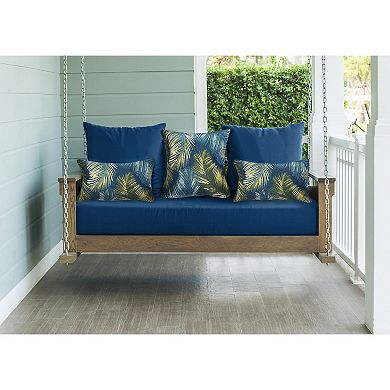 Liora Manne Marina Palm Border Indoor/Outdoor Pillow