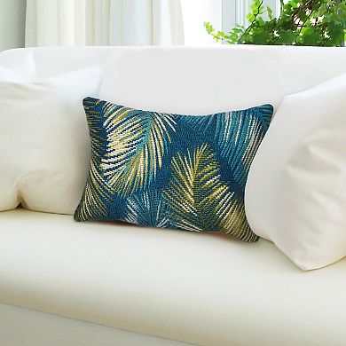 Liora Manne Marina Palm Border Indoor/Outdoor Pillow