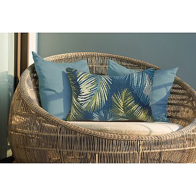 Liora Manne Marina Palm Border Indoor/Outdoor Pillow