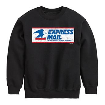 Boys 8-20 USPS Express Mail Crew Fleece Sweatshirt