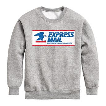 Boys 8-20 USPS Express Mail Crew Fleece Sweatshirt