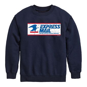 Boys 8-20 USPS Express Mail Crew Fleece Sweatshirt