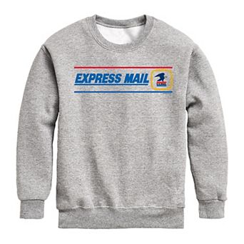 Boys 8-20 USPS Express Mail Crew Fleece Sweatshirt