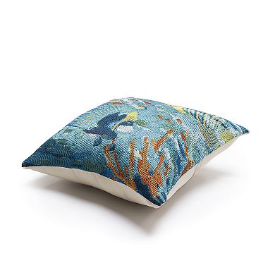 Liora Manne Marina Fantasea Indoor/Outdoor Pillow