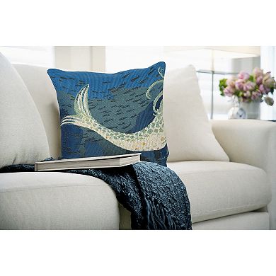 Liora Manne Marina Mermaids Are Real Indoor/Outdoor Pillow