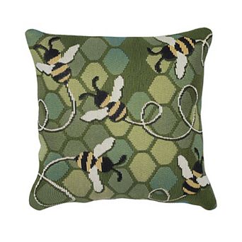 Liora Manne Marina Bee Free Indoor/Outdoor Pillow