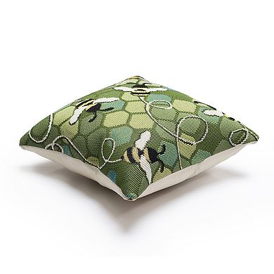 Liora Manne Marina Bee Free Indoor/Outdoor Pillow