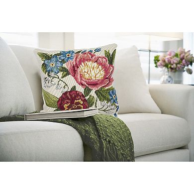 Liora Manne Marina Secret Garden Indoor/Outdoor Pillow