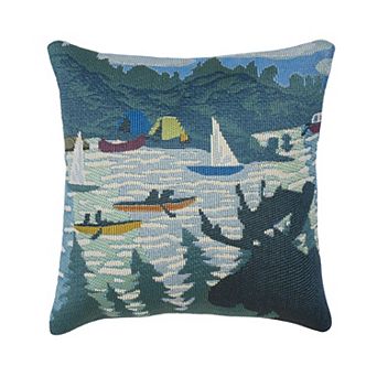 Liora Manne Marina Lake Life Indoor/Outdoor Pillow