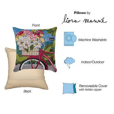Liora Manne Marina Summer Ride Indoor/Outdoor Pillow