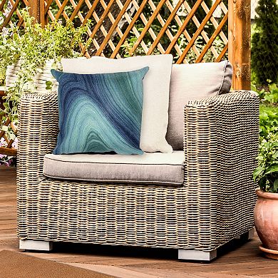 Liora Manne Visions III Ripples Indoor/Outdoor Pillow