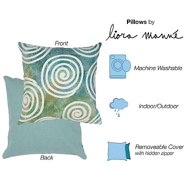 Liora Manne Visions IV Curl Indoor/Outdoor Pillow
