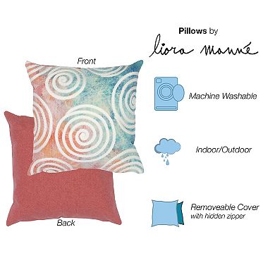 Liora Manne Visions IV Curl Indoor/Outdoor Pillow