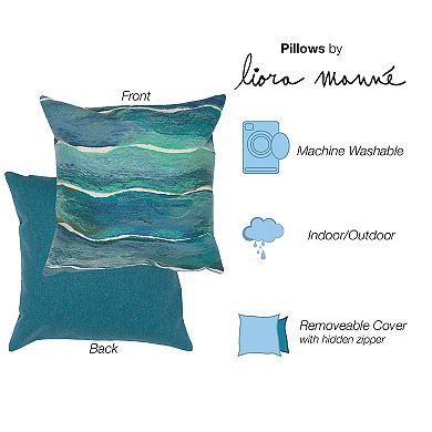 Liora Manne Visions IV Swell Indoor/Outdoor Pillow