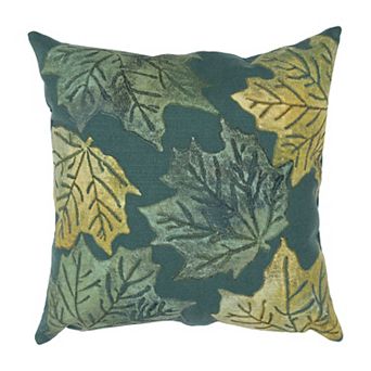 Liora Manne Visions IV Leaf Toss Indoor/Outdoor Pillow