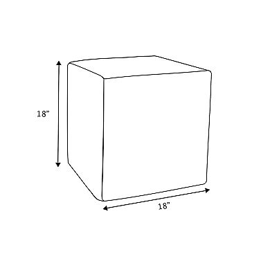 Sorra Home Indoor/Outdoor Foam Pouf - Anderson Matte