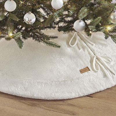 Koolaburra By UGG Karina Round Faux Fur Christmas selling Tree Skirt